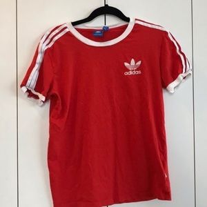 Adidas Red Tee